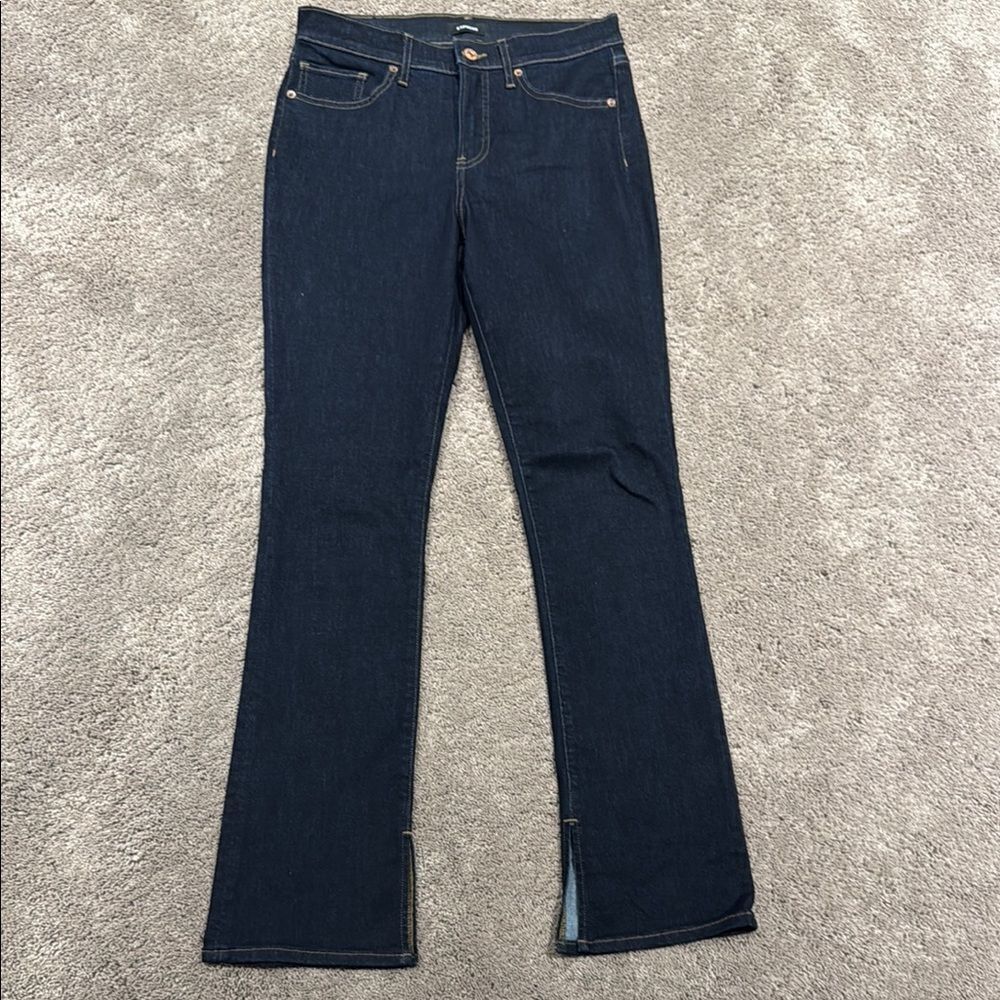 Express skyscraper denim! Soft! Size 6 short length like new